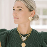 Criss Cross Olive Sweater Top - She & Sky