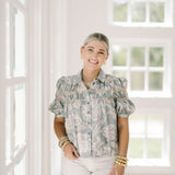 Cutie Pie Ruffle Button Down Top - Tops - Blouses - TCEC