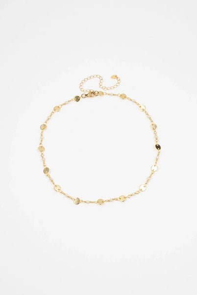 Dainty Gold Pearl Adjustable Choker Necklace - Jewelry - Necklaces - Brenda Grands Jewelry