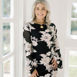 Dance Away Floral Mini Dress - Dresses - Q2