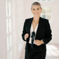 Daring Stares Black Blazer - Outerwear - Blazers - She & Sky