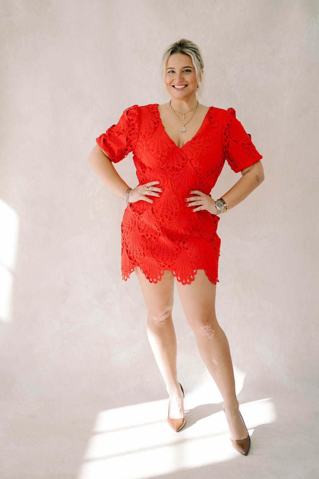 Date Me Lace Dress - Dresses - Blue B