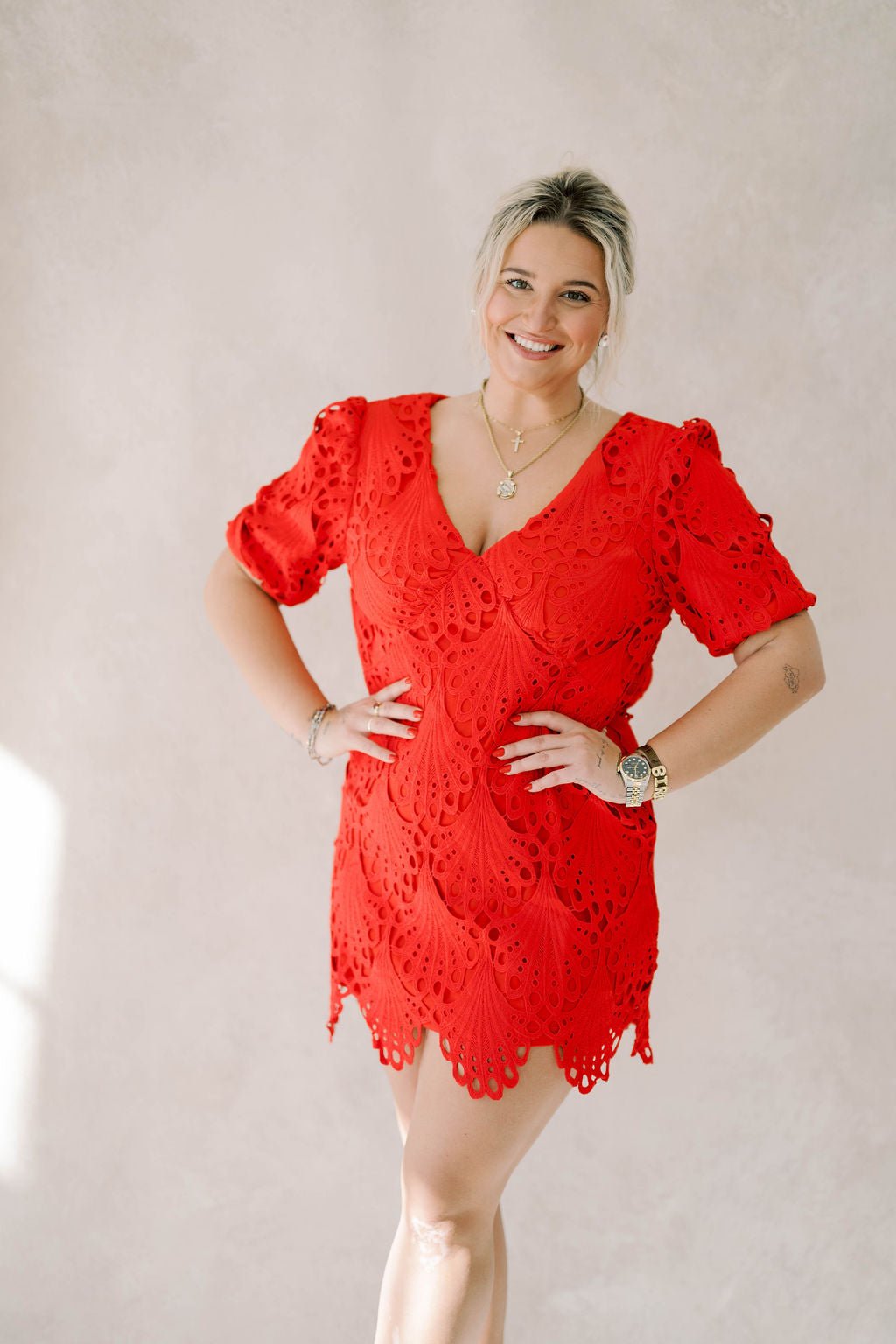 Date Me Lace Dress - Dresses - Blue B