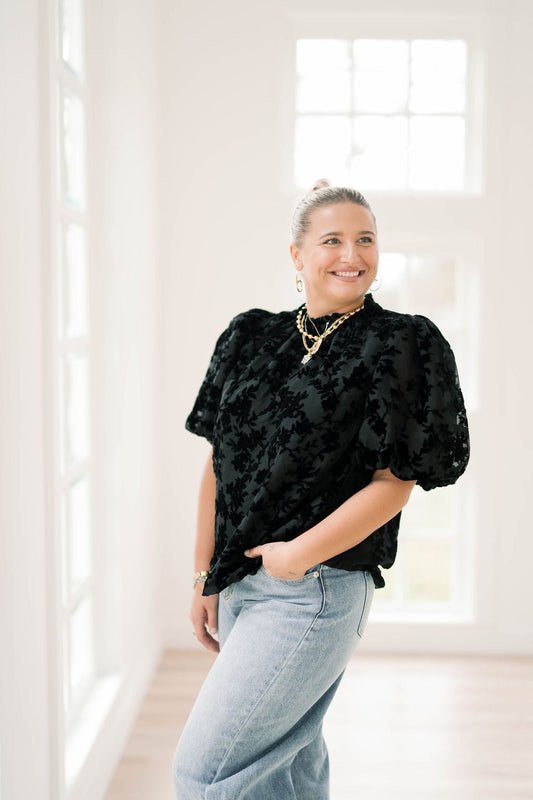 Date Night Top - Tops - Blouses - THML