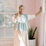 Days Off Flowy Striped Top - Tops - Blouses - She & Sky