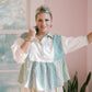 Days Off Flowy Striped Top - Tops - Blouses - She & Sky