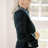 Denim Darling Blazer Jacket - Outerwear - Jackets - Able