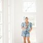Denim Darling Top - Tops - Blouses - Blue B