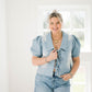 Denim Darling Top - Tops - Blouses - Blue B