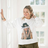 Designer Cowgirl Sweatshirt - Tops - Sweatshirts - Summer Tees