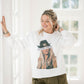 Designer Cowgirl Sweatshirt - Tops - Sweatshirts - Summer Tees