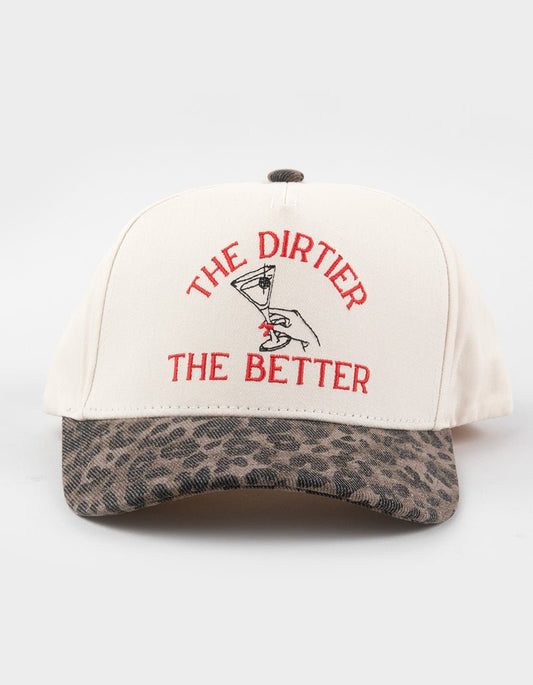 Dirtier the Better Embroidered Canvas Trucker Hat - Accessories - Hats - Happiest