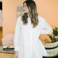 Downtown Views Pleated White Dress - Dresses - Able