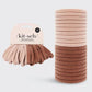 Eco - Friendly Nylon Elastics 20pc Set - Blush - Accessories - Hair - Kitsch