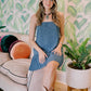 Eye of the Tiger Denim Leopard Dress - Dresses - Needii