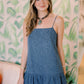 Eye of the Tiger Denim Leopard Dress - Dresses - Needii