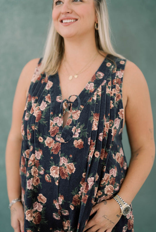 Fair Time Floral Romper - Rompers - Illa Illa