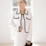 Fall Days Tweed Button Up Jacket - Outerwear - Jackets - B. Right