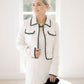 Fall Days Tweed Button Up Jacket - Outerwear - Jackets - B. Right