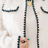 Fall Days Tweed Button Up Jacket - Outerwear - Jackets - B. Right