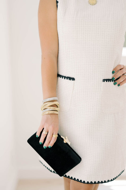 Fall Days Tweed Mini Dress - Dresses - B. Right