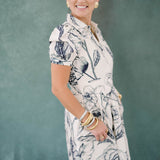 Fall Paradise Collared Mini Dress - Dresses - TCEC