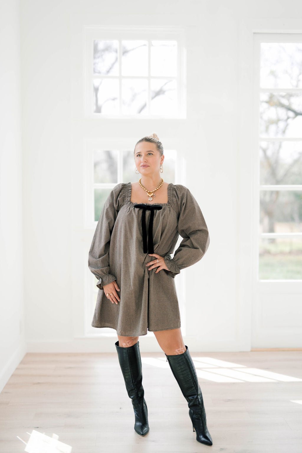 Fall Time Dress - Dresses - Able