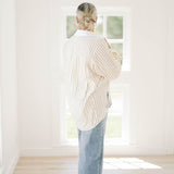Fall Times Button Down Top - Tops - Blouses - Heyson