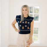Feeling Cheerful Gingerbread Sweater - Tops - Sweaters - She & Sky
