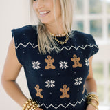 Feeling Cheerful Gingerbread Sweater - Tops - Sweaters - She & Sky