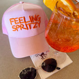 Feeling Spritzy Pink Trucker Hat - Accessories - Hats - Kenz Kustomz