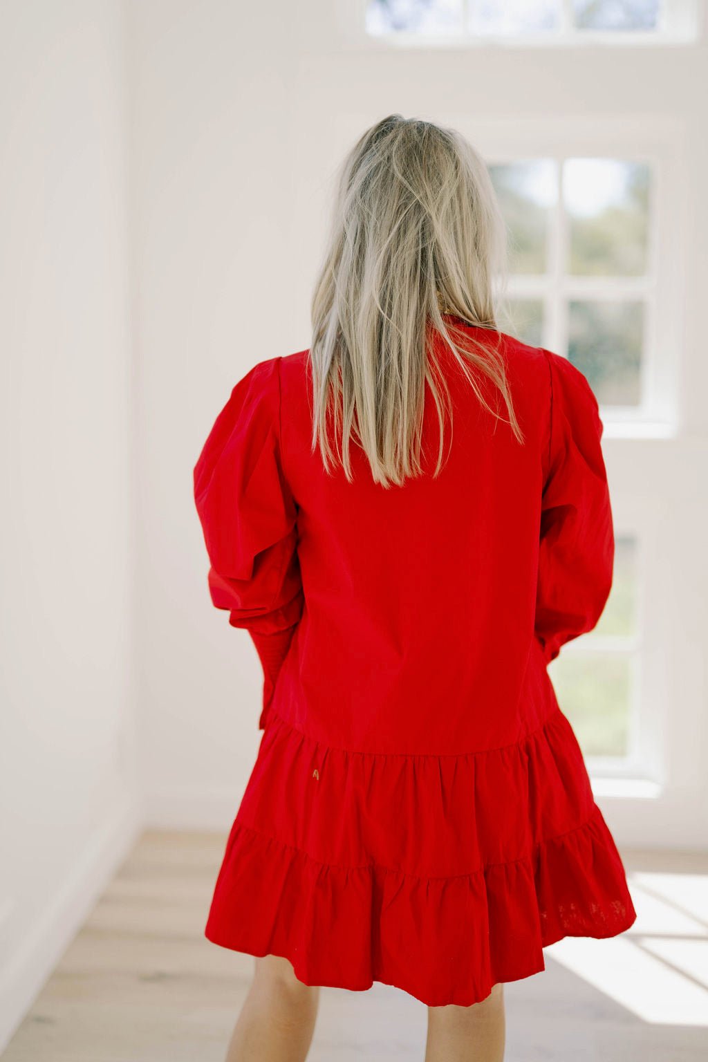 Festive Time Sequin Nutcracker Shirt Dress - Dresses - Peach Love CA