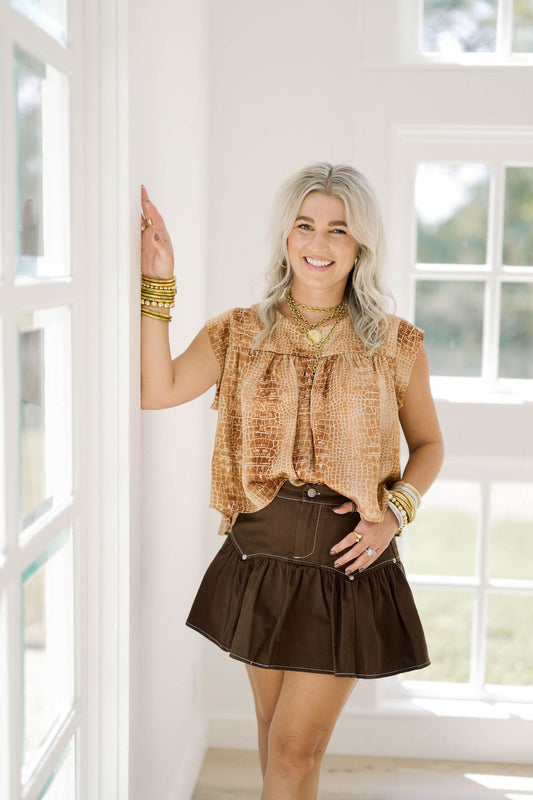 Flirty Feels Mini Skirt - Bottoms - Skirts - Le Lis