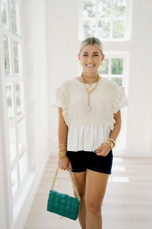 Flirty Forcast Top - Tops - Blouses - Illa Illa