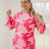 Flora Edge Floral Mini Dress - Dresses - Q2