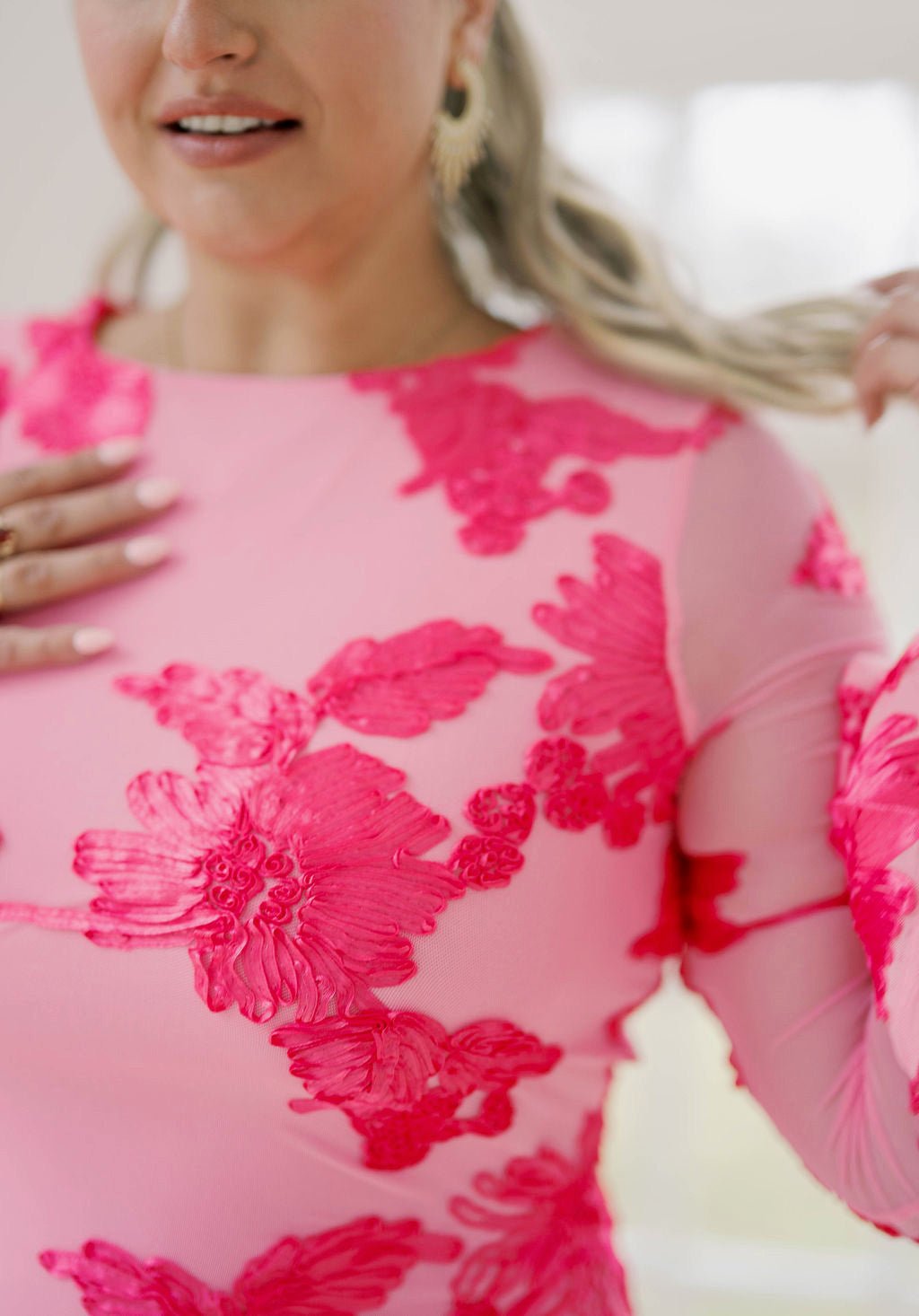 Flora Edge Floral Mini Dress - Dresses - Q2