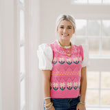Flower Garden Top - Tops - Sweaters - Day & Moon