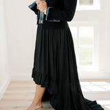 Gala Night High Low Ruffle Dress - Dresses - Strut & Bolt