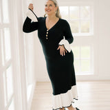 Gallery Glamour Knit Sweater Dress - Dresses - Able