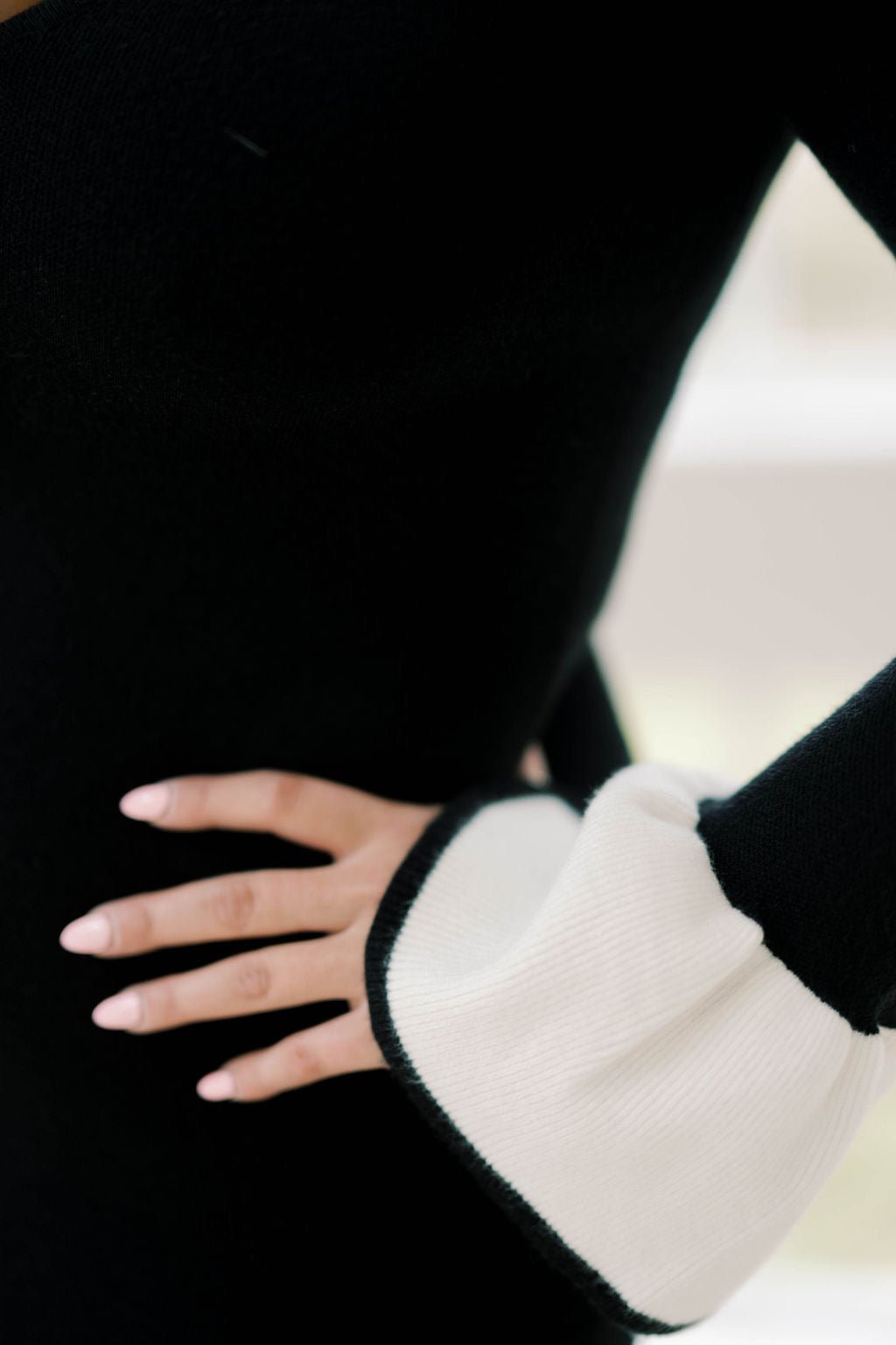 Gallery Glamour Knit Sweater Dress - Dresses - Able