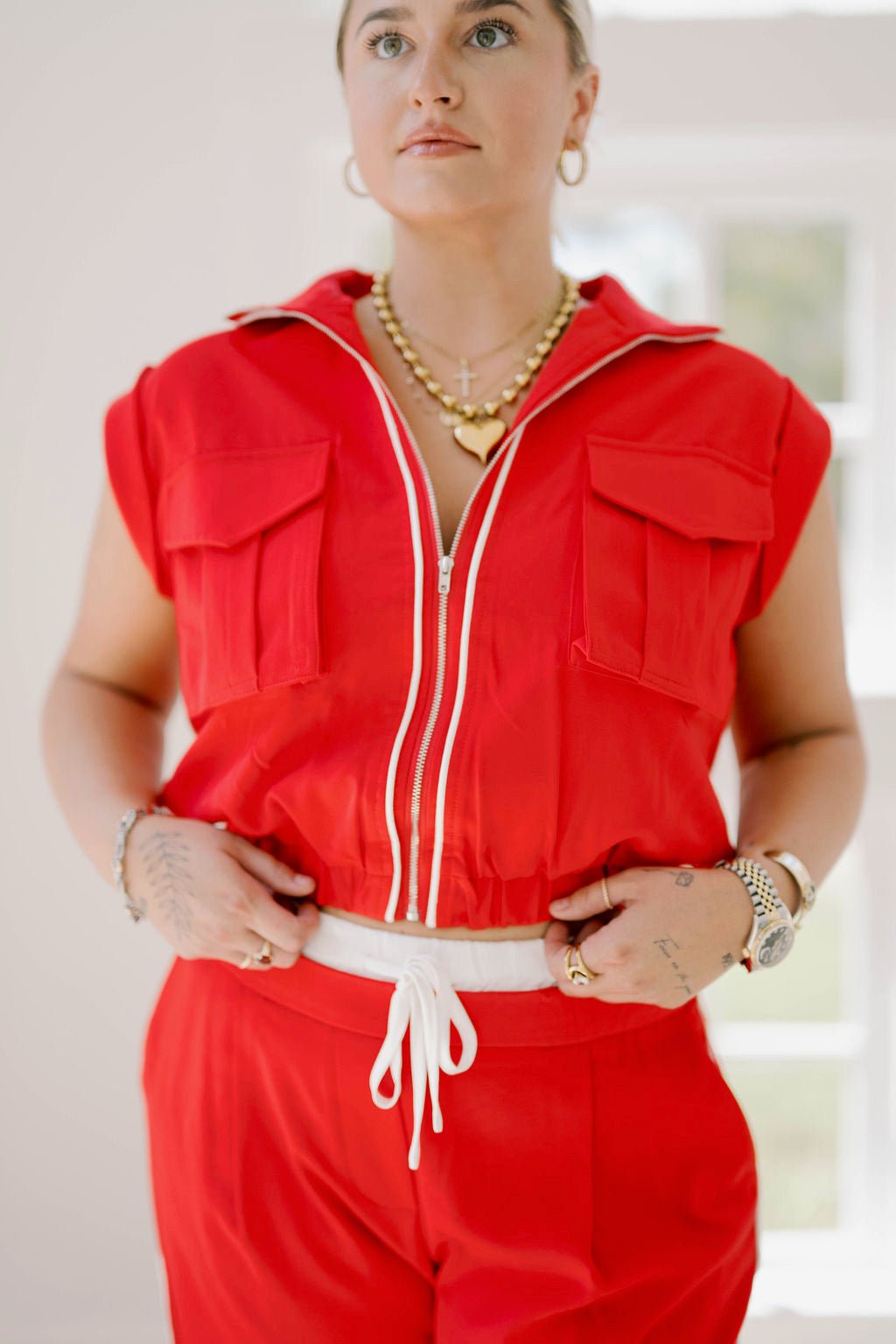 Game Time Zip Up Vest - Outerwear - Vests - Strut & Bolt
