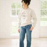Geez Louis Embroidered Sweatshirt - Tops - Tees - Summer Tees