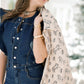 Giddy Up Quilted Horse Jacket - Outerwear - Jackets - Blue B