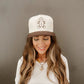 Gingerbread Man Embroidered Canvas Trucker Hat - Accessories - Hats - Summer Tees