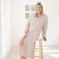 Giving Thanks Stripe Midi Shirt Dress - Dresses - Illa Illa