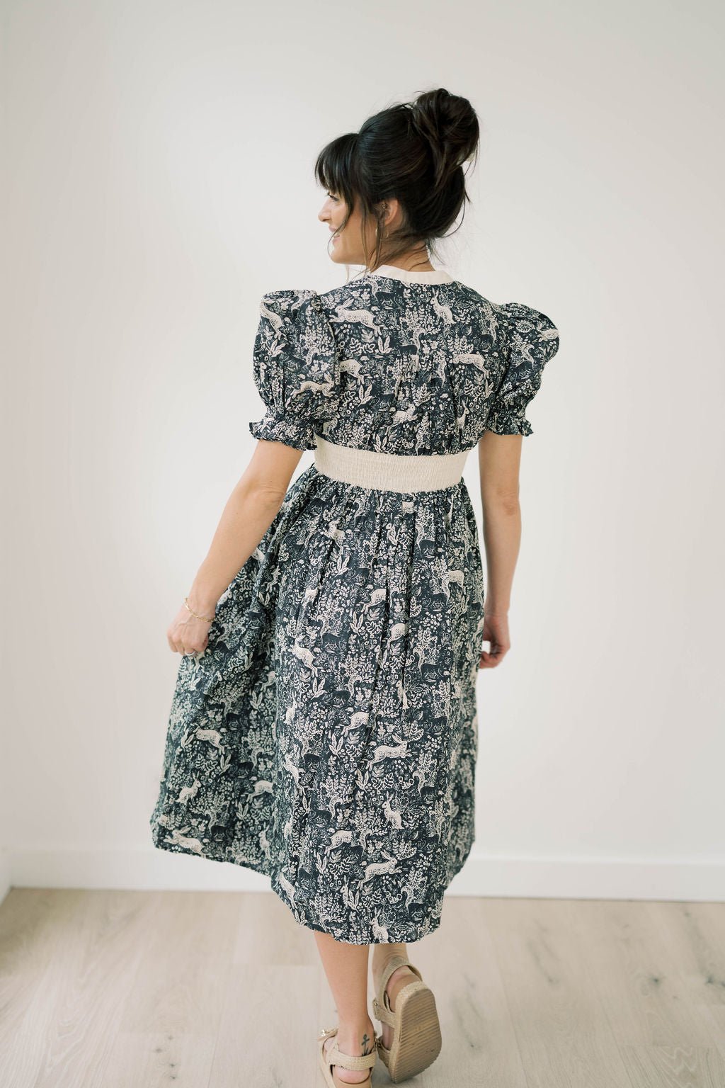 Glory Days Collar Rabbit Dress - Dresses - Aureum