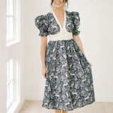 Glory Days Collar Rabbit Dress - Dresses - Aureum
