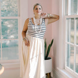 Glory Days Striped Tank Maxi Dress - Dresses - Hunter & Brown