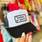 Go Sports Patch Gold/Black Chain Trucker Hat - Accessories - Hats - Summer Tees