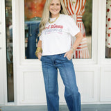 God Bless America Cropped Tee - Tops - Tees - Summer Tees